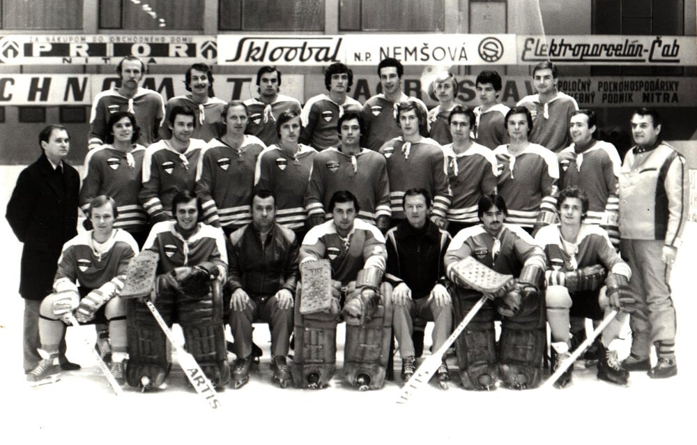 Nitra kedysi hokej 100