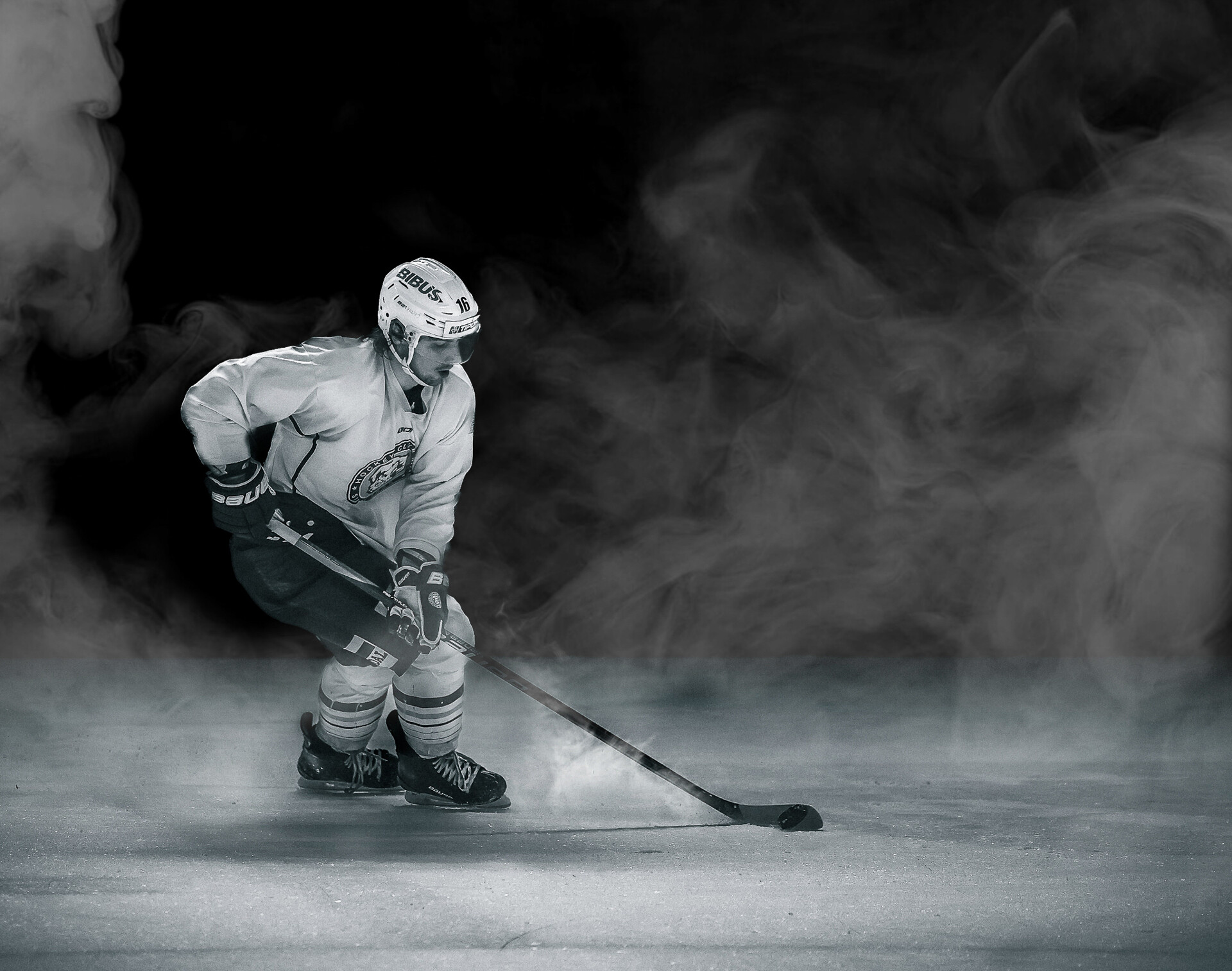 Marko Stacha na tréningu Hokej je 50% psychológie