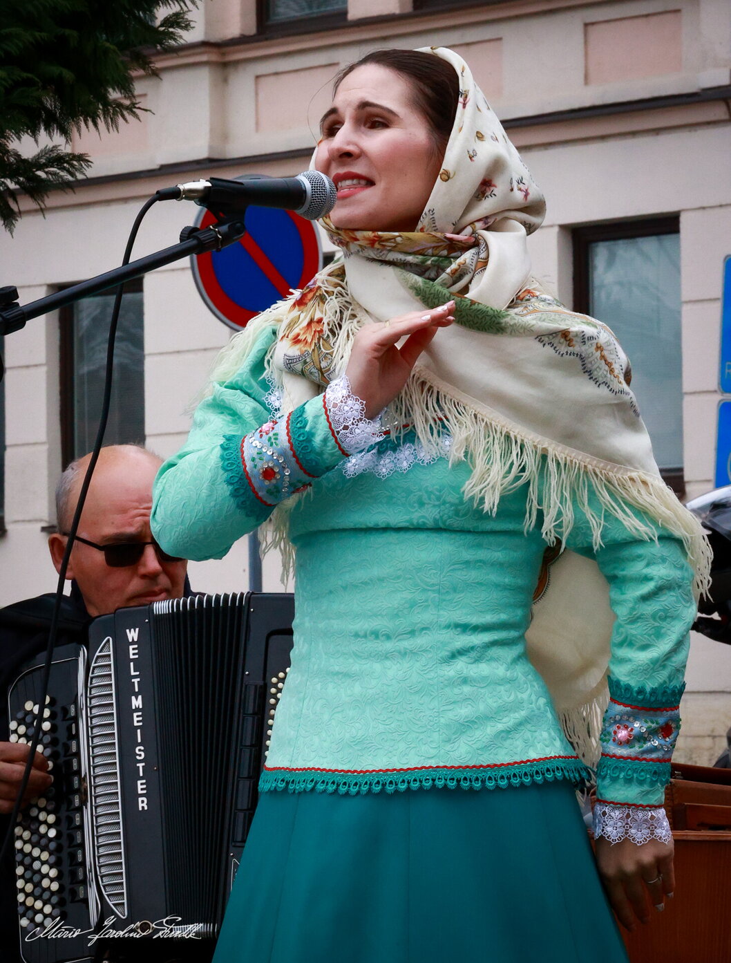Vystupenie ruského súboru Kalinka