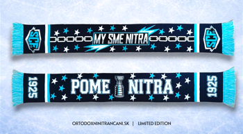 Predobjednávka na fanúšikovský šál "MY SME NITRA"