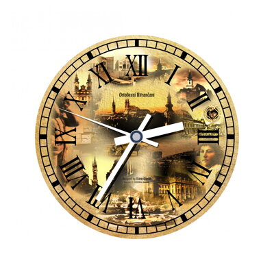 Historická Nitra - hodiny (30cm)