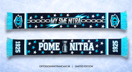Šál MY SME NITRA