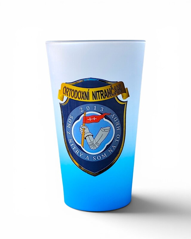 Pohár ORTODOXNÍ NITRANČANI | 450ml (Limitovaná edícia)