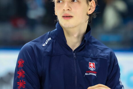Ondrej Molnár v drese HK Nitra po návrate z kanadskej OHL